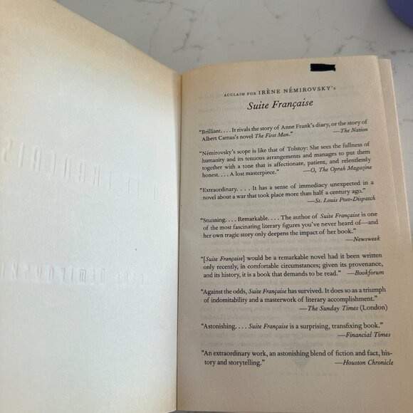 Bestseller "Suite Francaise" a Novel - Picture 6 of 6